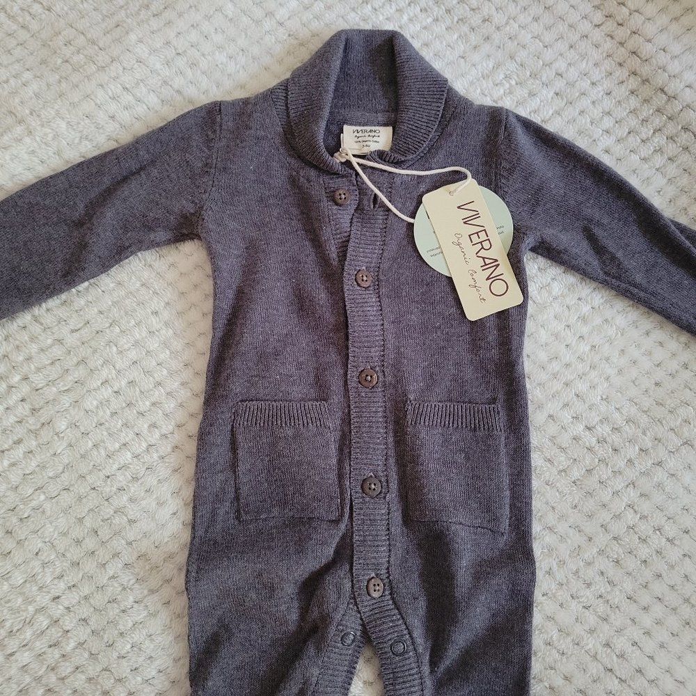 Viverano organic baby Jumpsuit NWT